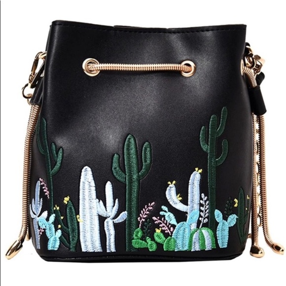 labanca Handbags - ❌SOLD❌ LABANCA • Retro Crossbody Cactus Bucket Bag
